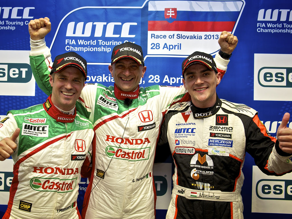 WTCC-Honda-podijum