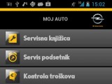 Novo u Opelovoj Android aplikaciji