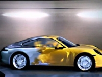 Porsche 911 projection evoking emotions 