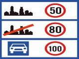 U naselju je brzina 50 km/h