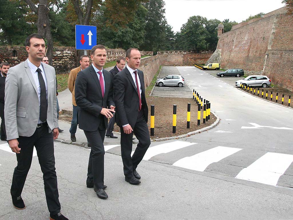 Gradonačelnik na Kalemegdanu