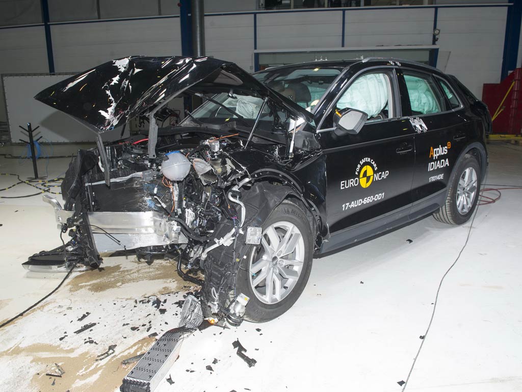Audi Q5 na Euro NCAP testu