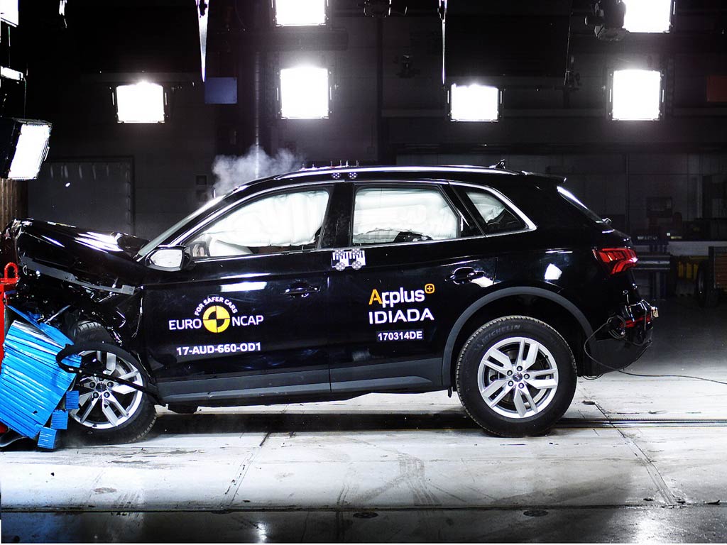 Audi Q5 na Euro NCAP testu