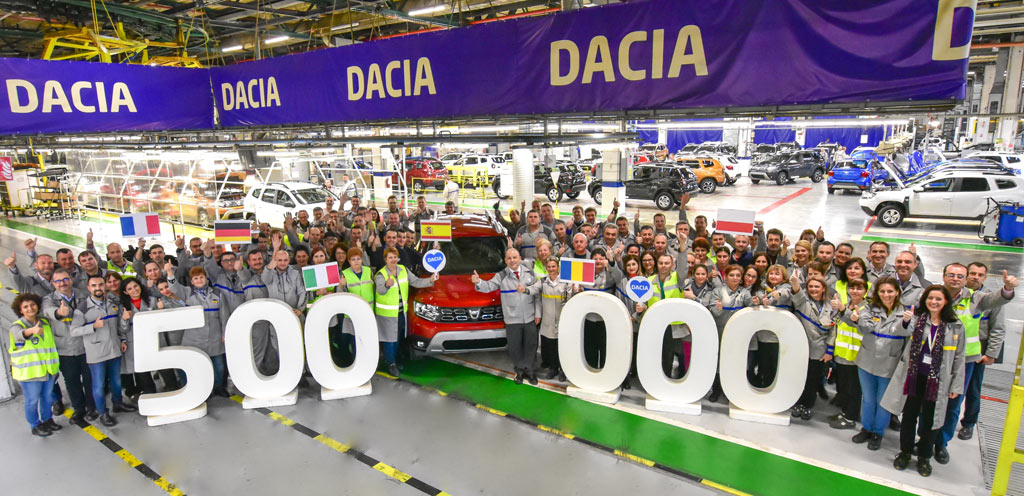 Dacia Duster br. 500.000
