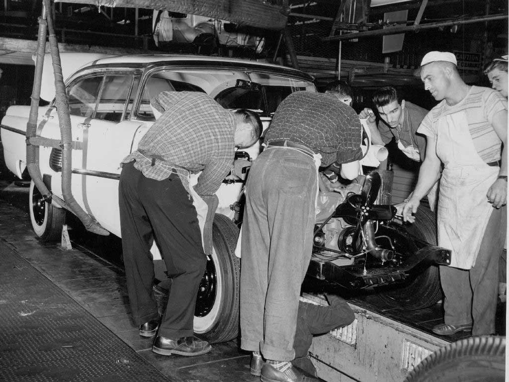 Ford assembly plant 1956.