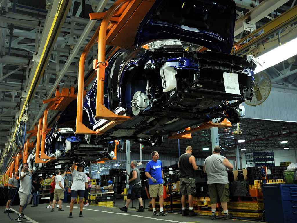 Ford assembly plant 2012.