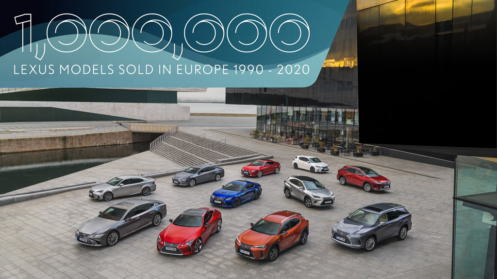 Lexus - milion prodato u  Evropi
