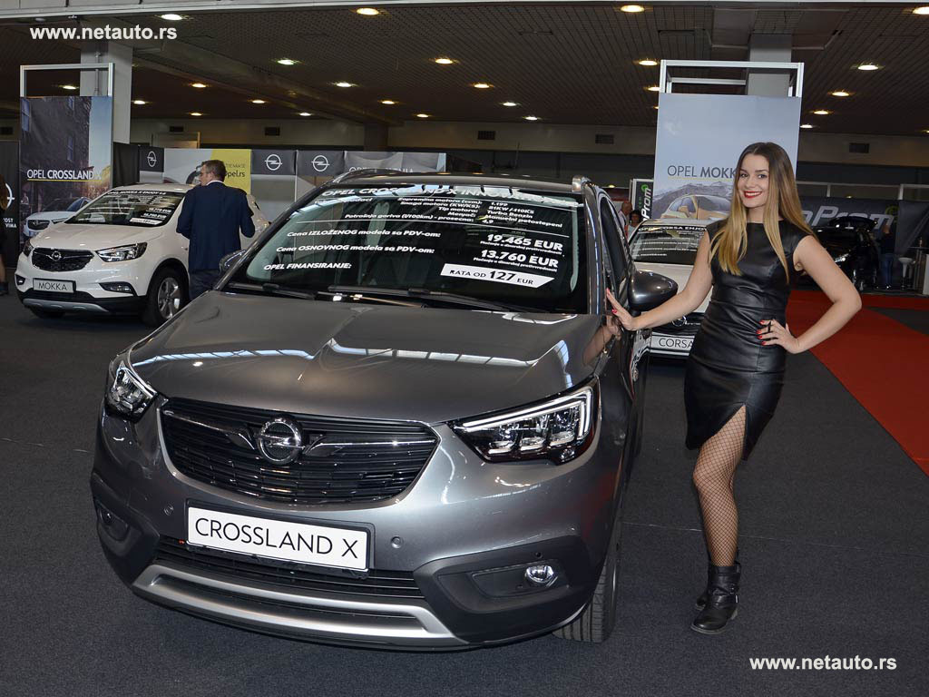 Opel Crossland X na novosadskom sajmu automobila