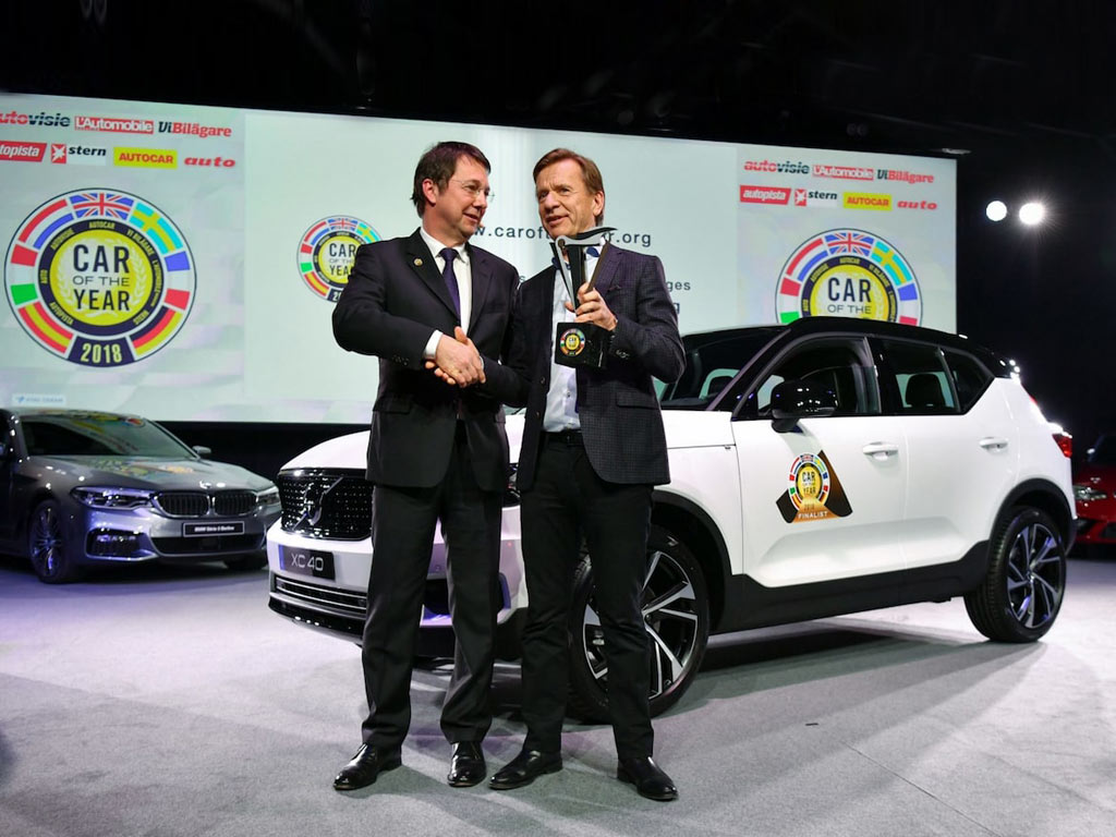 Uručenje nagrade za automobil 2018. godine u Ženevi